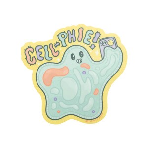 Cell-Phie Biology Cell Vinyl Sticker